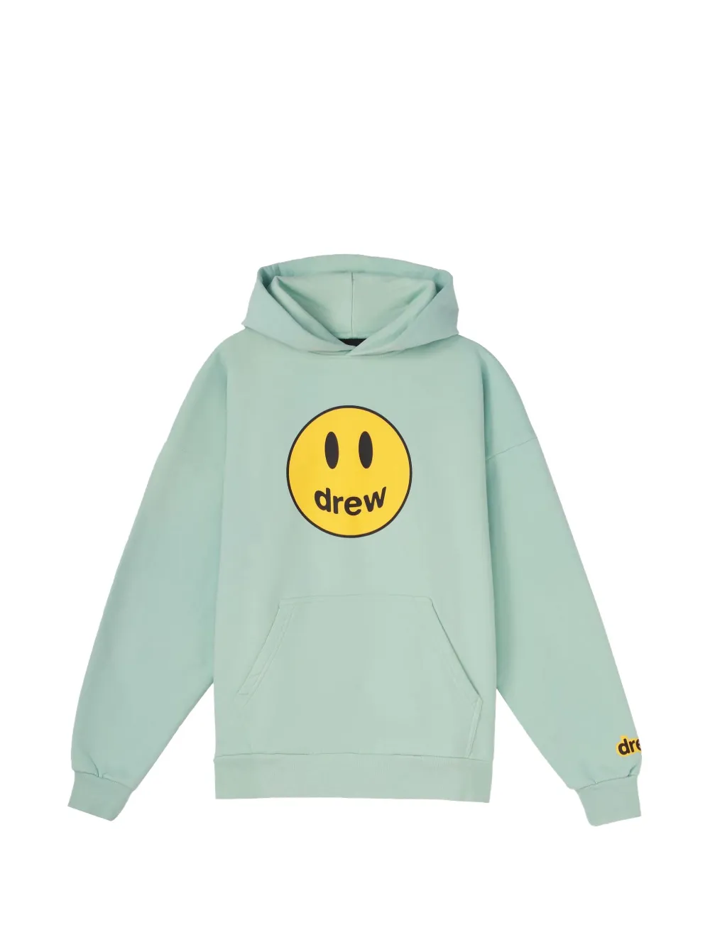 Drew Mascot logo-print hoodie - Verde