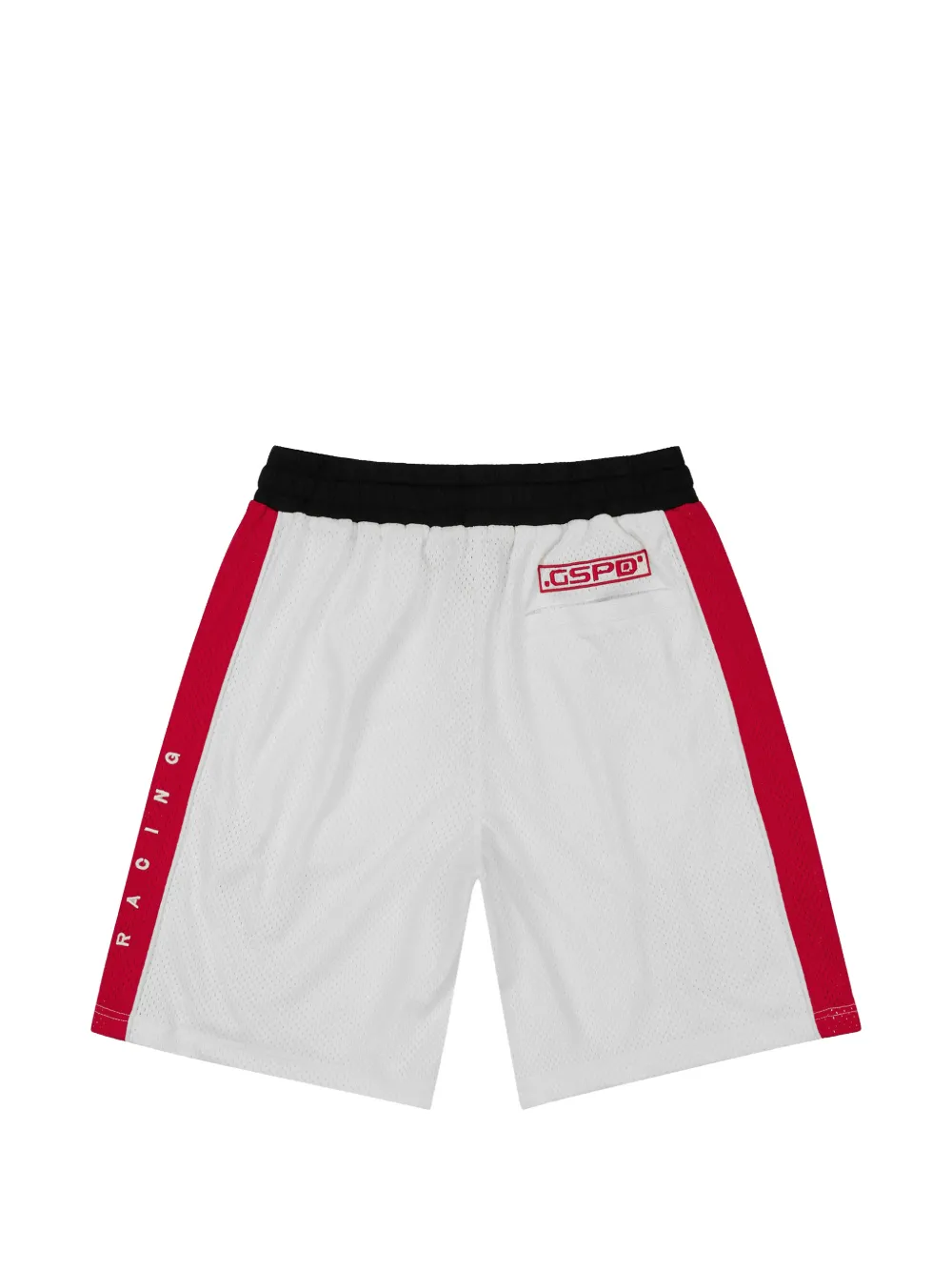 GODSPEED Shorts met logopatch Wit