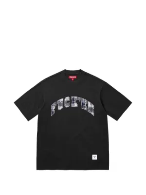 Supreme Spiderweb Football Jersey T-shirt | Black | FARFETCH UK