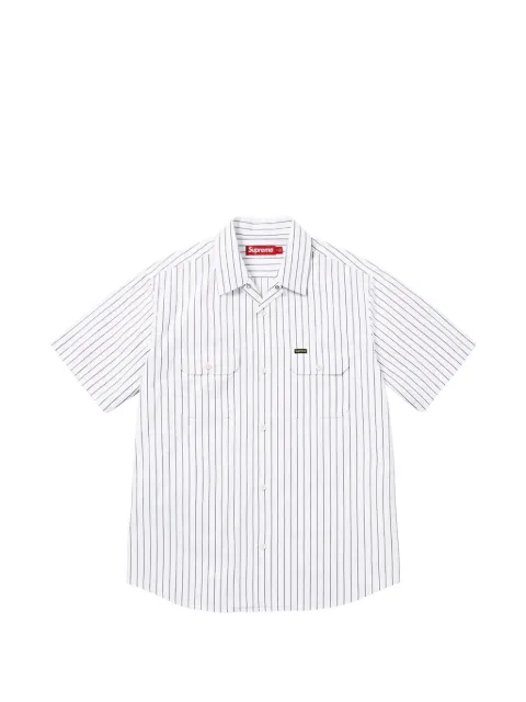 Supreme Ghostface striped work shirt
