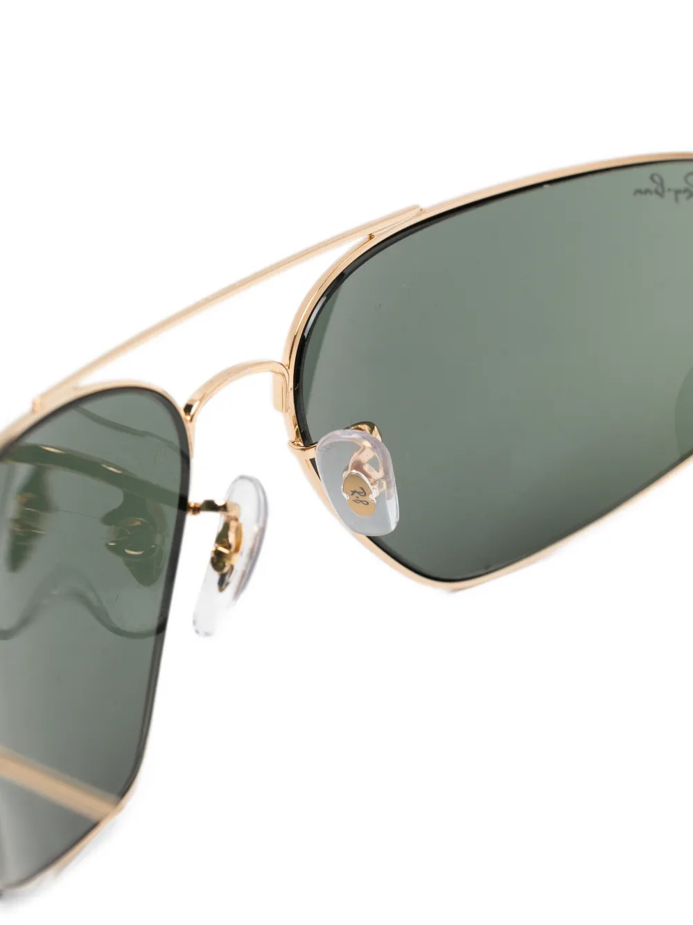 Ray-Ban Zonnebril met geometrisch montuur Goud