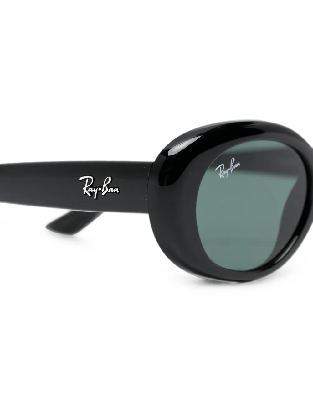 RAY-BAN JUNIOR Zonnebril met ovaal montuur Zwart