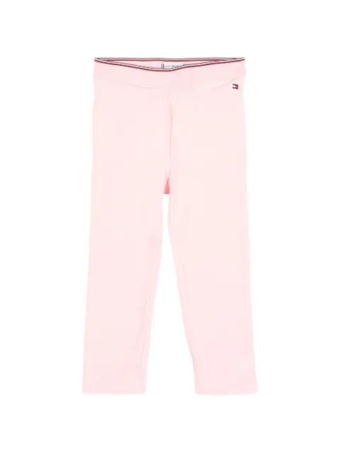 Tommy Hilfiger Junior logo-embroidered leggings