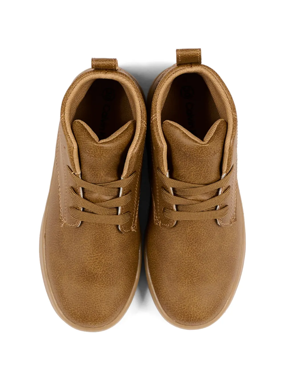 Calvin Klein Kids logo-embossed high-top sneakers Bruin