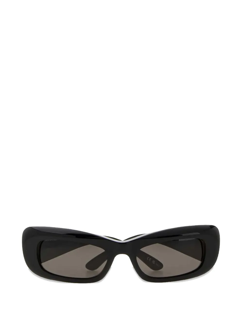 Balenciaga Eyewear Occhiali da sole Diva rettangolari - Nero
