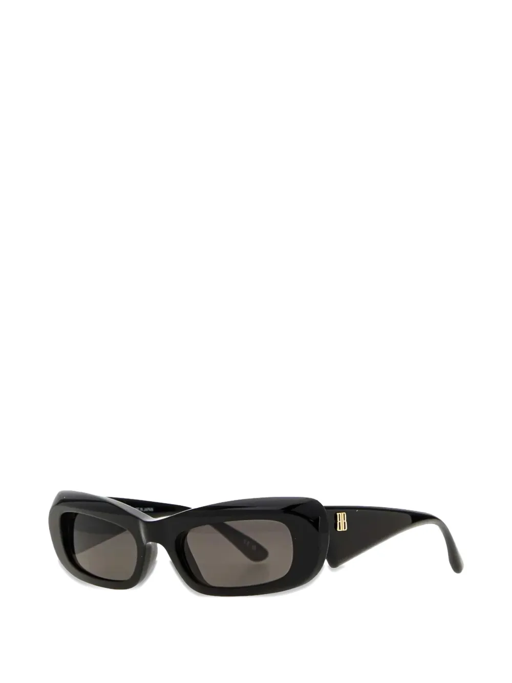Balenciaga Eyewear Diva zonnebril met rechthoekig montuur Zwart