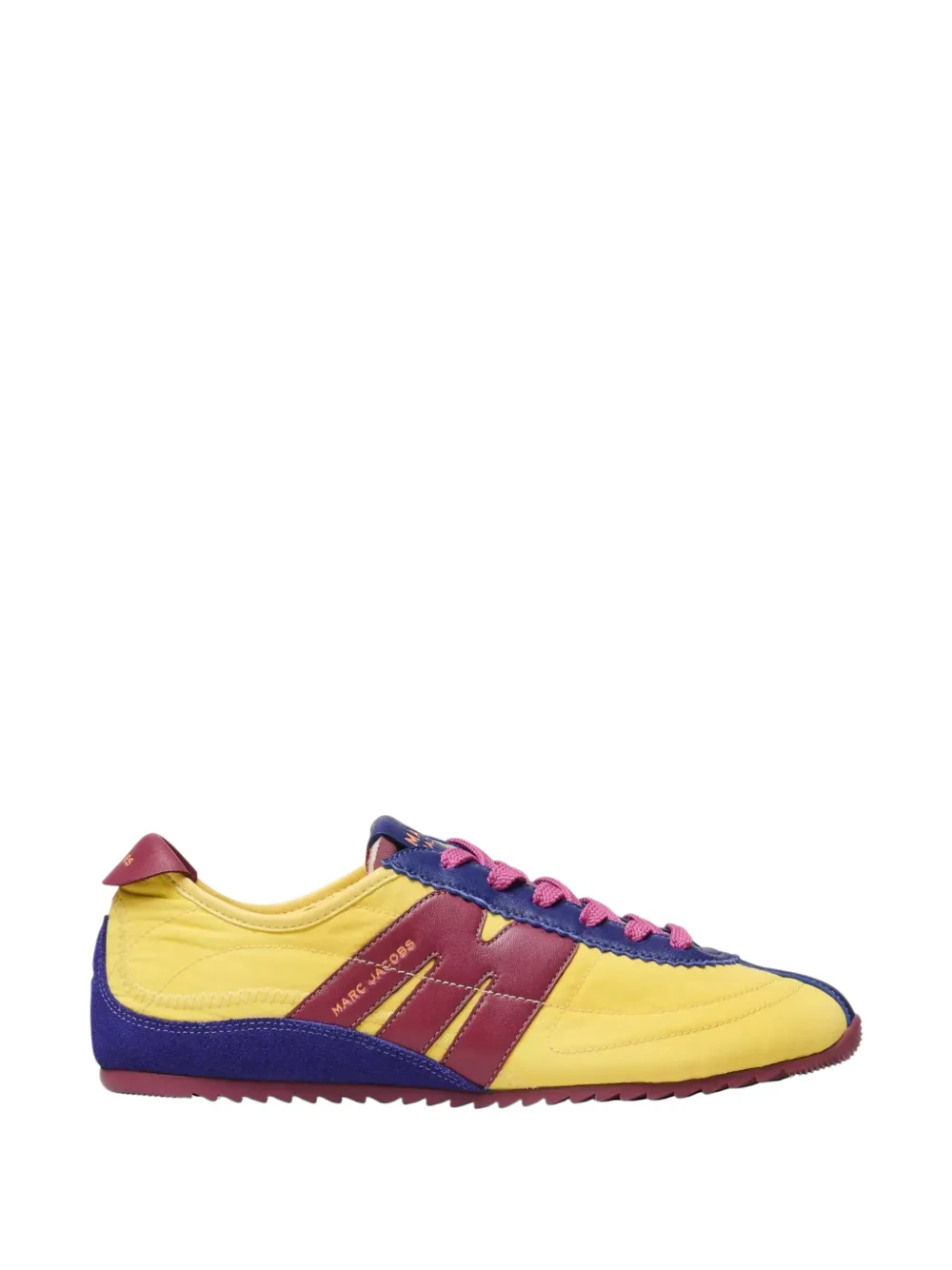 Marc Jacobs The 400 Bleecker Runner lace-up sneakers Geel