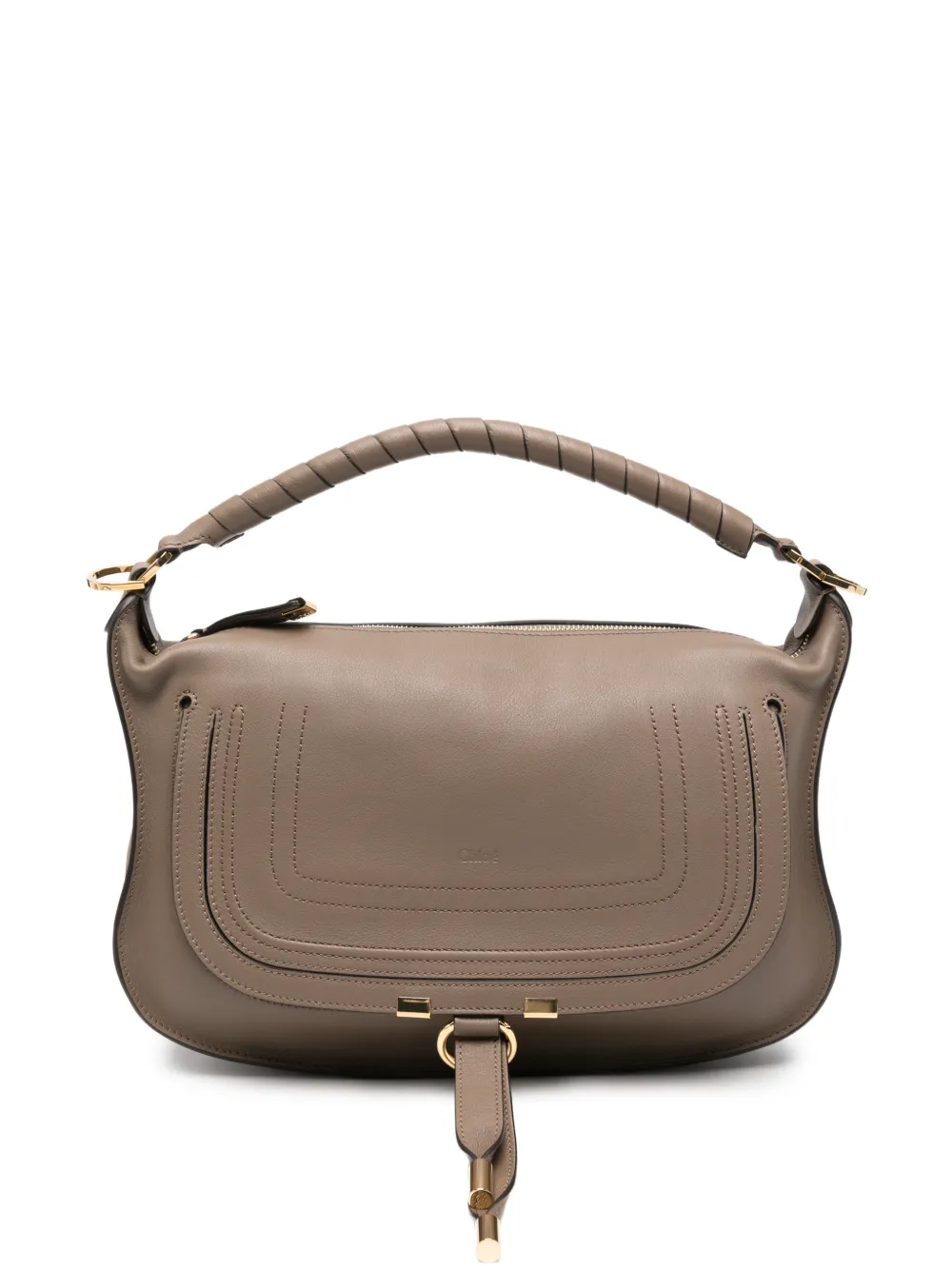 Chloé small Marcia tote bag - Grigio