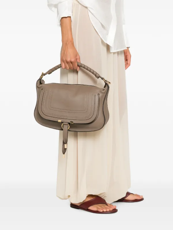 Chloé Marcie ハンドバッグ S | グレー | FARFETCH JP
