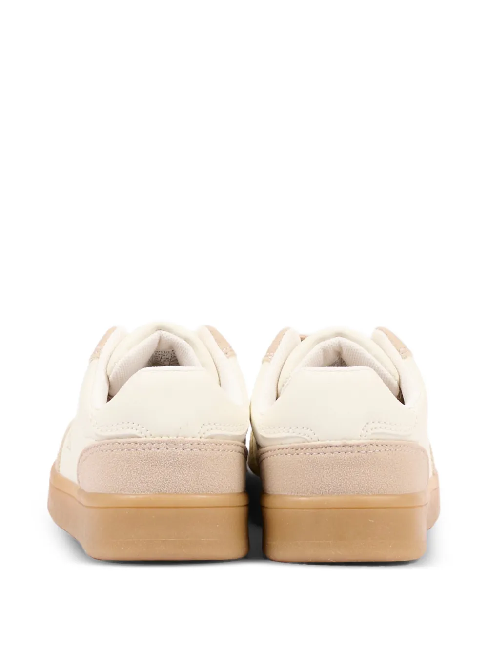 Calvin Klein Kids logo-print panelled sneakers Beige