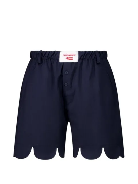 Charles Jeffrey Loverboy scalloped boxer shorts