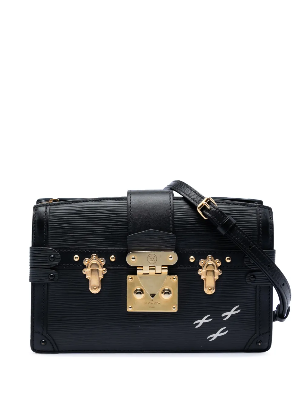 Louis Vuitton Pre-Owned 2019 Epi Trunk Clutch crossbody bag - Nero