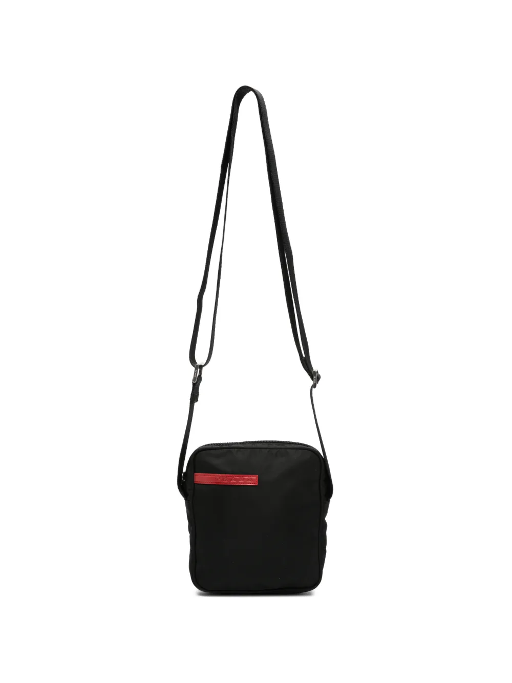 Prada Pre-Owned Borsa a tracolla con logo anni '90 - Nero