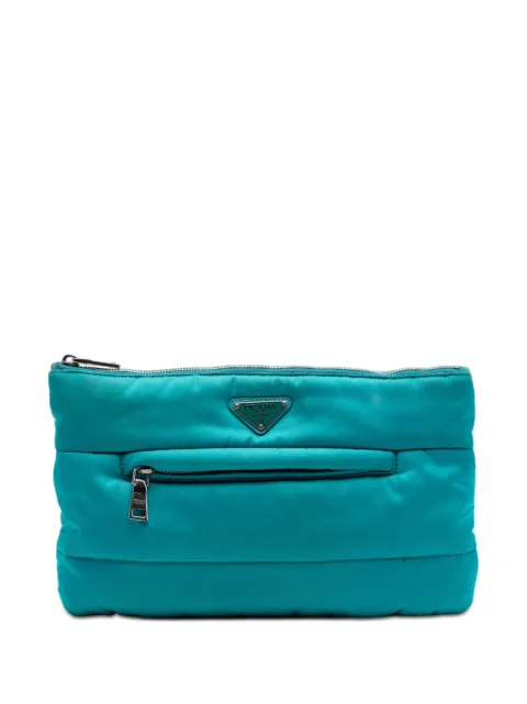 Prada Pre-Owned 2013-2026 Tessuto Bomber clutch bag