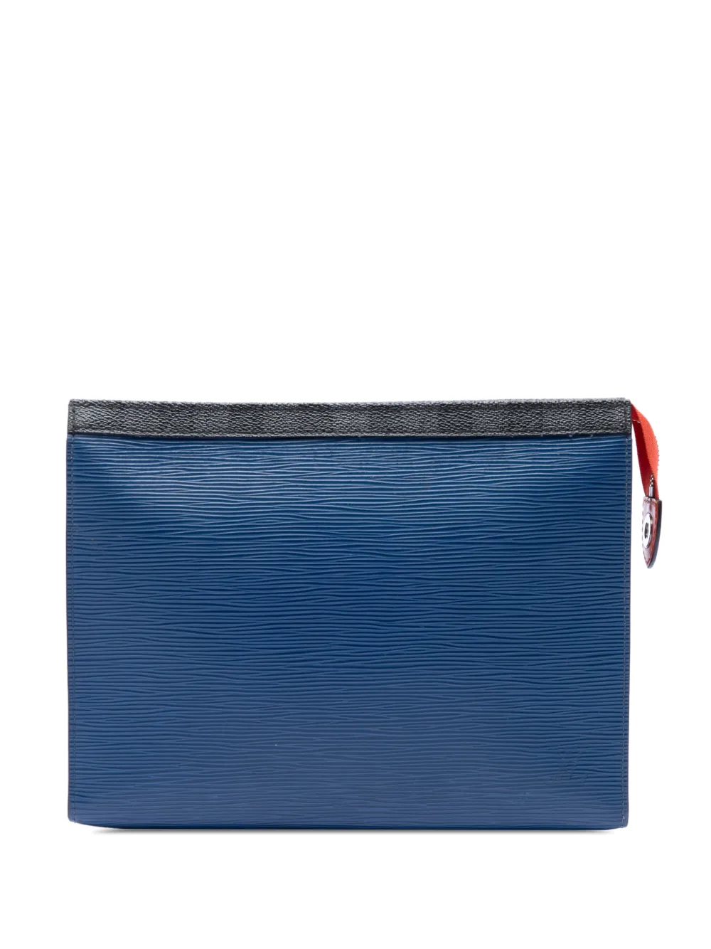 Louis Vuitton Pre-Owned 2018 Epi Pochette Voyage MM Clutch - Blau