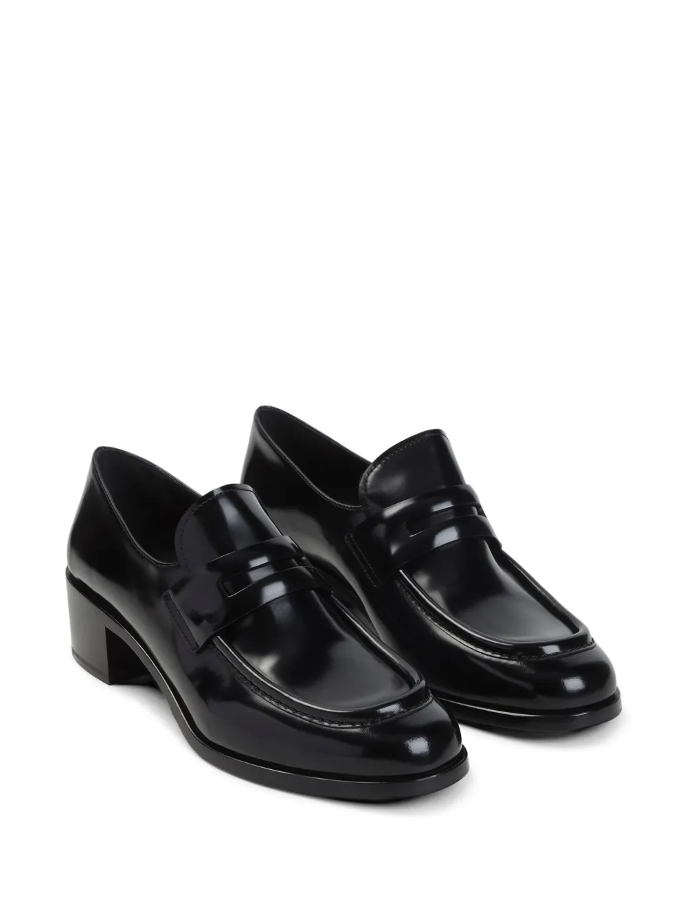 Church's Prudence polished leather loafers Zwart