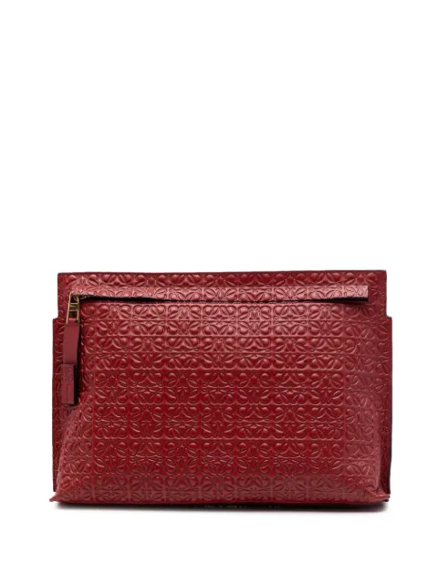 Loewe Pre-Owned bolsa de mano Repeat T de piel y Anagram en relieve 2015