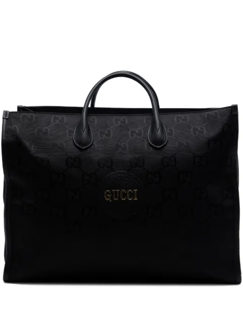 Gucci Pre-Owned 2016-2026 GG Econyl Off The Grid Convertible Tote satchel