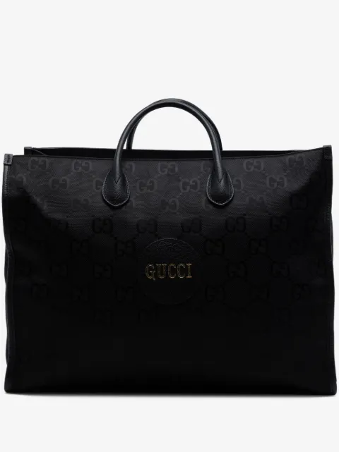 Gucci Pre-Owned 2016-2026 GG Econyl Off The Grid Convertible Tote satchel