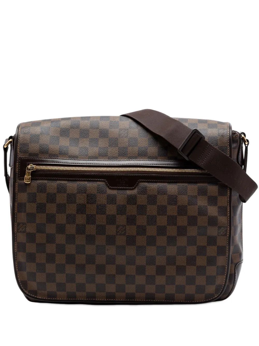 Louis Vuitton Pre-Owned 2008 Damier Ebene Spencer crossbody bag - Marrone