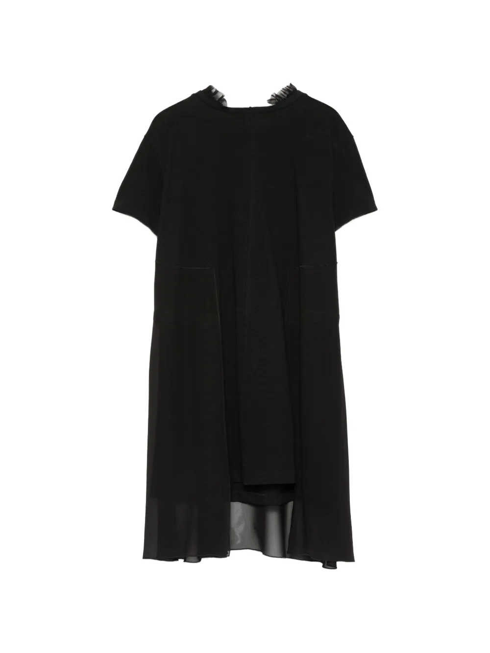 Undercover Jurk met ruches Zwart