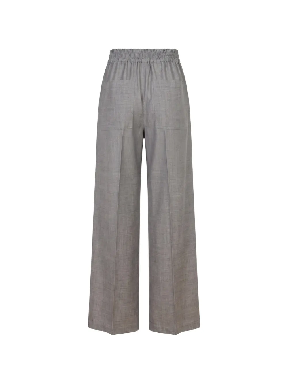 Brunello Cucinelli Broek met elastische taille Grijs
