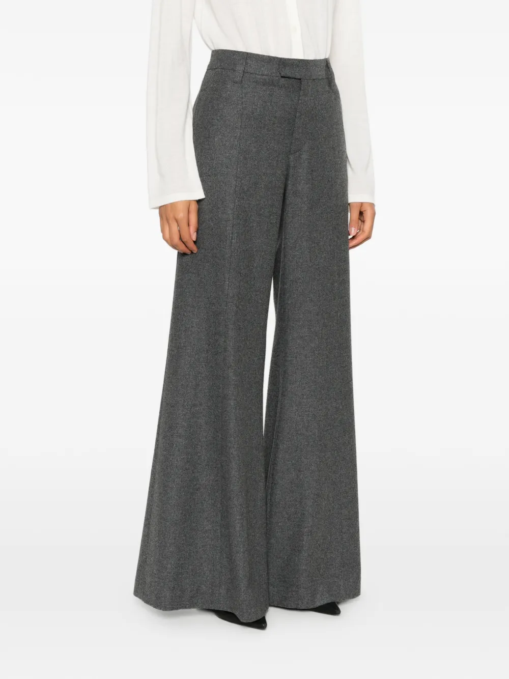 Brunello Cucinelli Geplooide broek Grijs