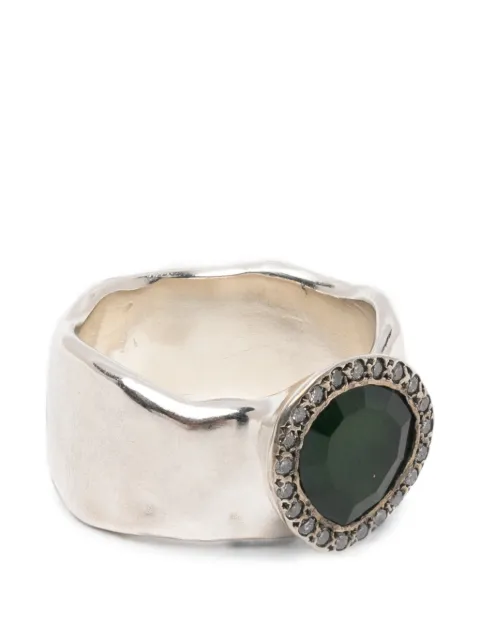 Rosa Maria diamond serpentine ring