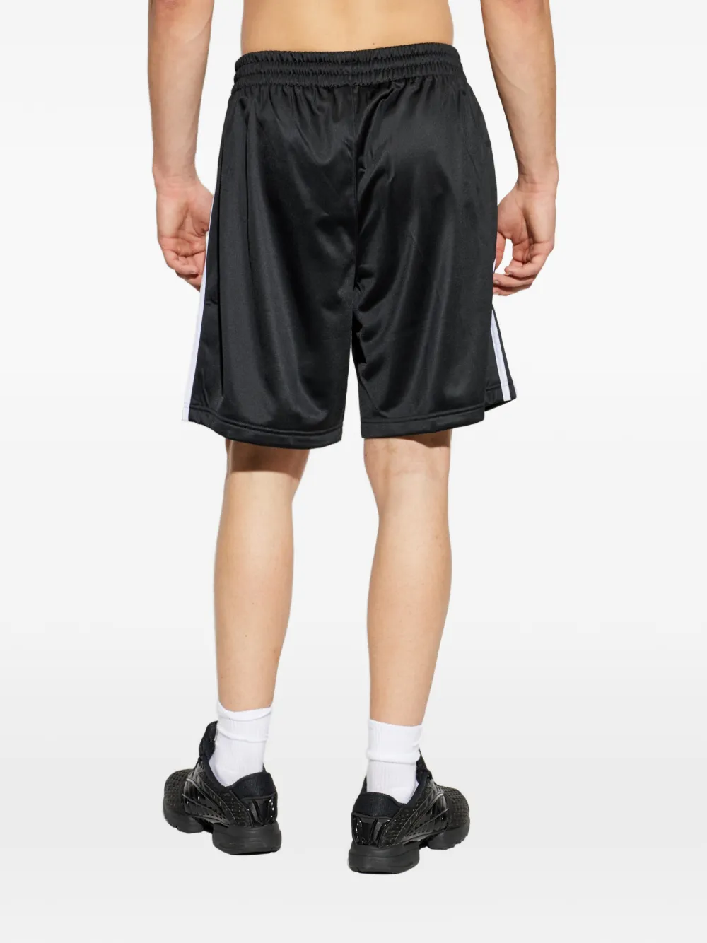 adidas Shorts met geborduurd logo en zijstreep Zwart
