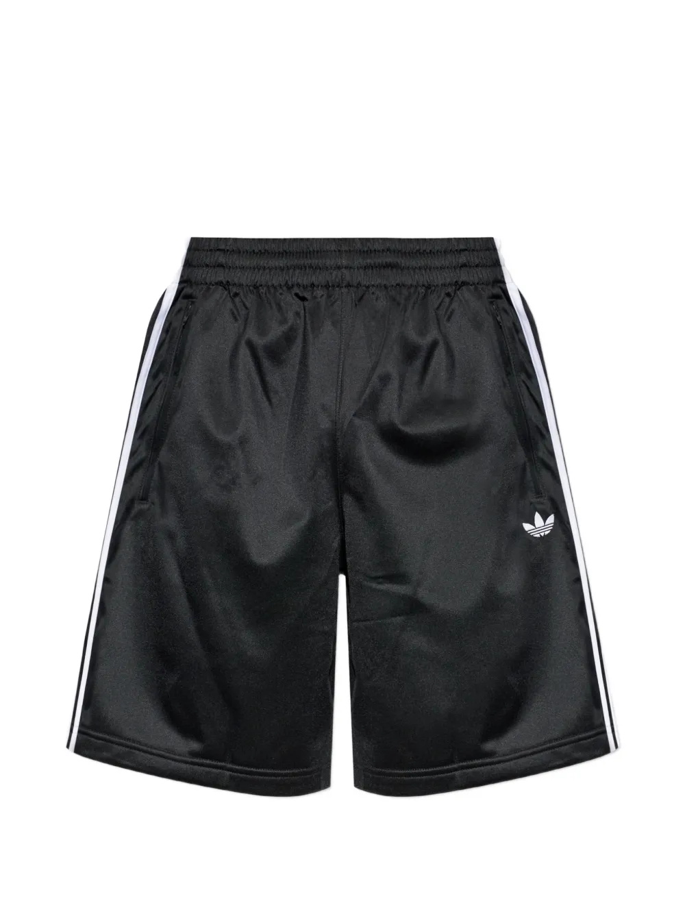 adidas Shorts met geborduurd logo en zijstreep Zwart