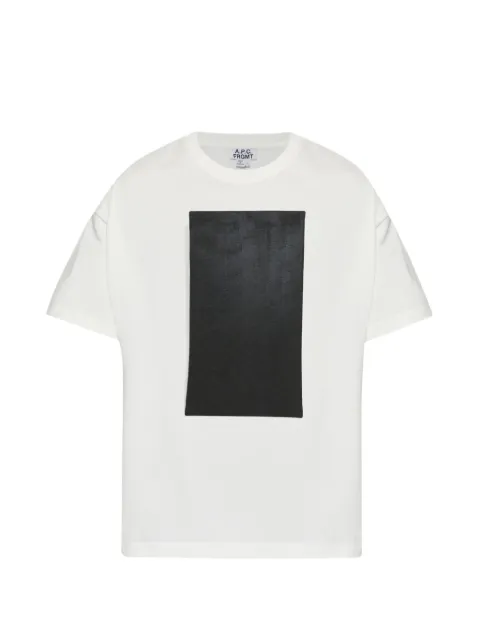 A.P.C. x FRGMT geometric-print T-shirt