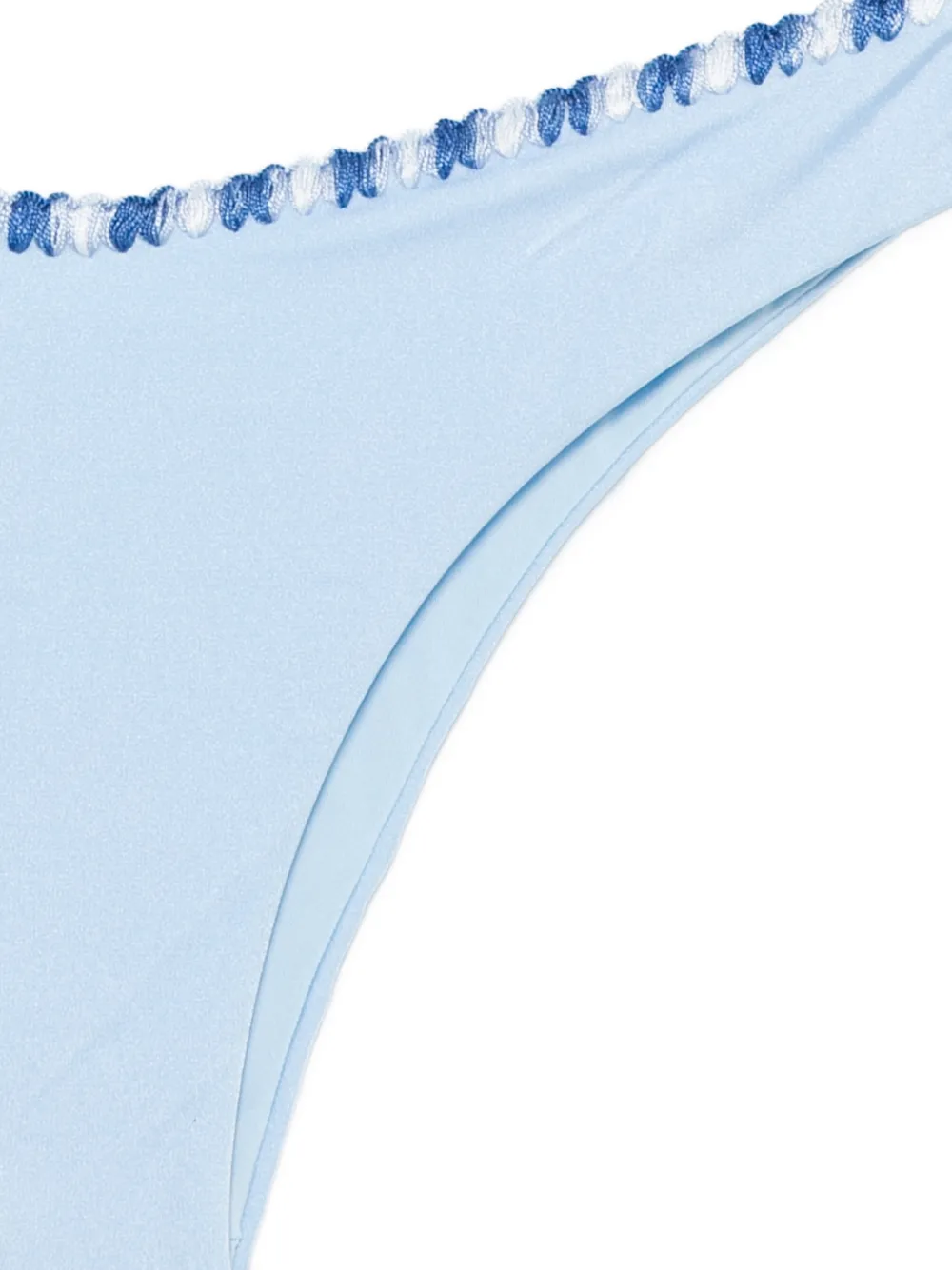  Cotazur Bikini Con Ribete Bordado - Azul 