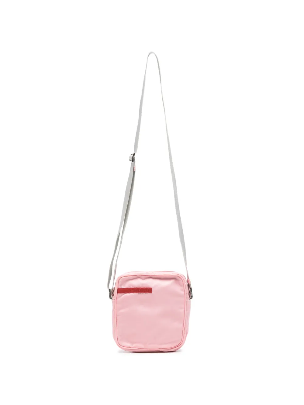 Prada Pre-Owned Borsa a spalla con applicazione logo anni '90 - Rosa
