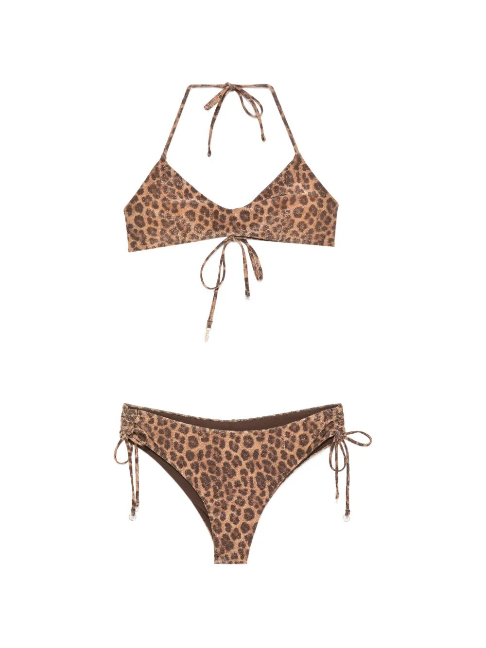 COTAZUR leopard-print bikini - Nude