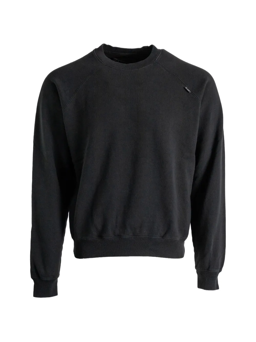 Prada raglan-sleeve sweatshirt - Schwarz
