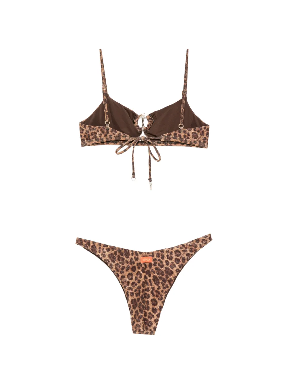  Cotazur Bikini Con Estampado De Leopardo - Neutro 
