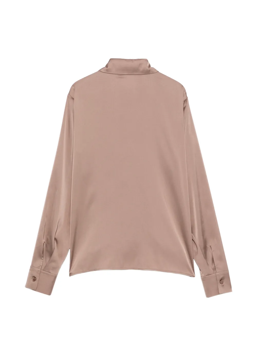 D.Exterior Overhemd met verborgen knoop Beige