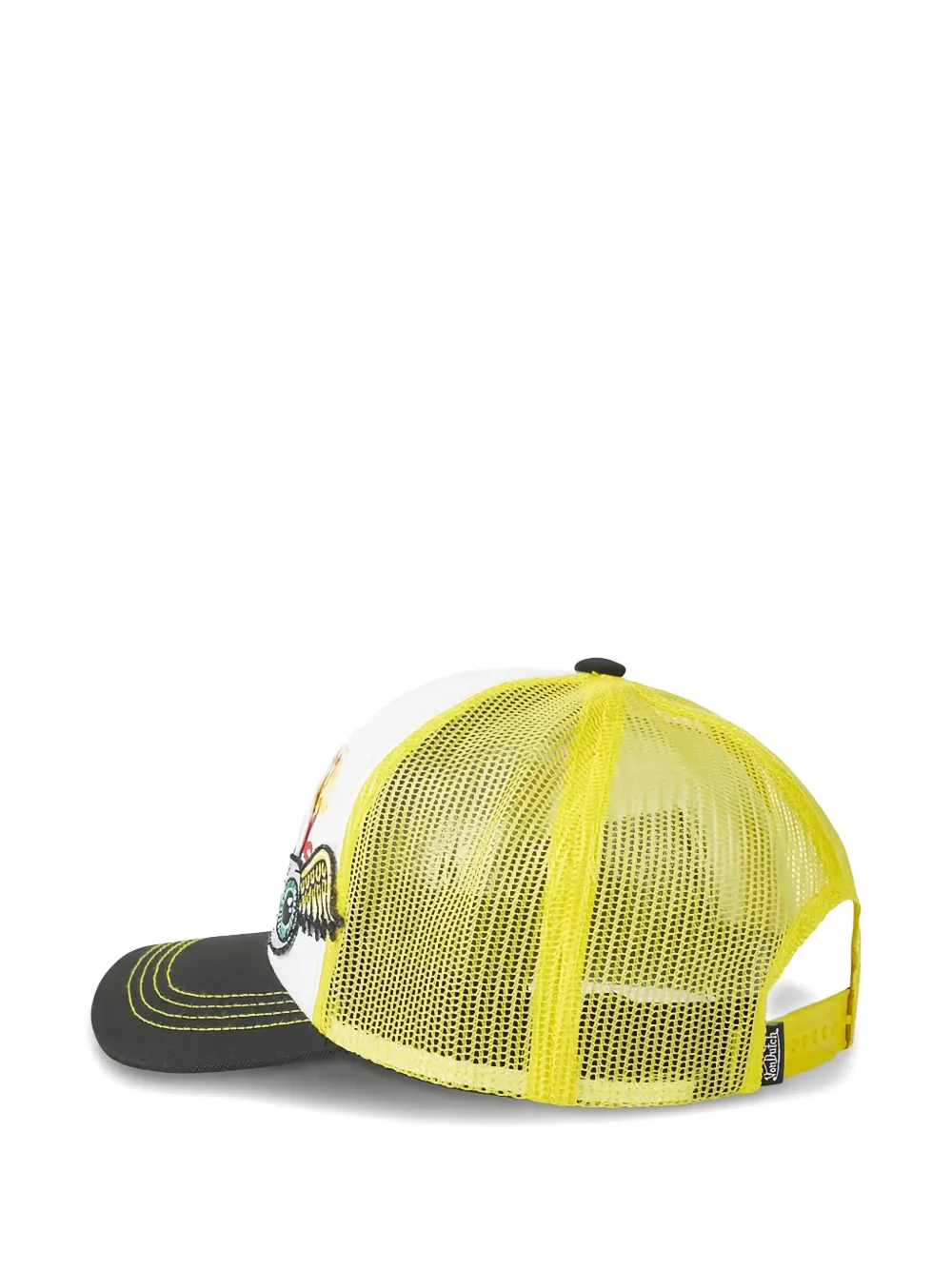  Von Dutch Embroidered Mesh-panel Cap - Bianco 