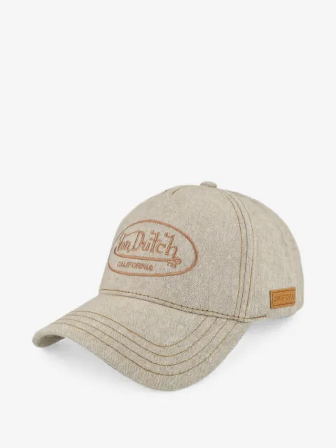 Von Dutch logo-embroidered baseball cap