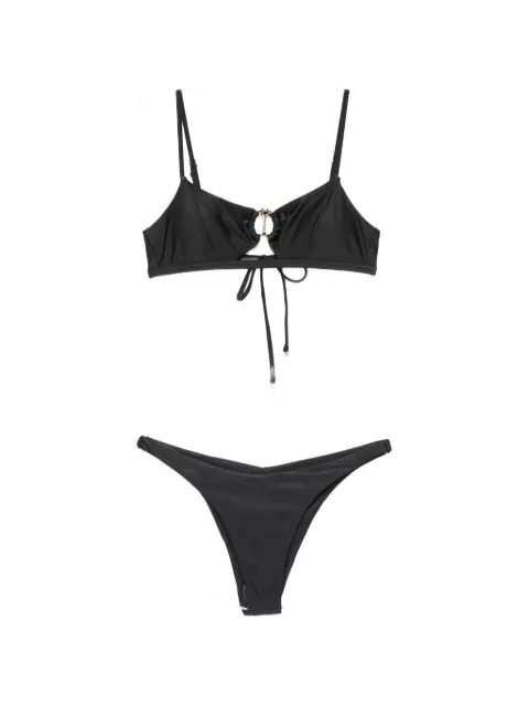 COTAZUR palm-tree ring-detail bikini
