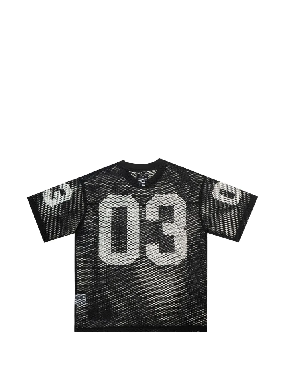 Billionaire Boys Club Jersey T-shirt met mesh Zwart