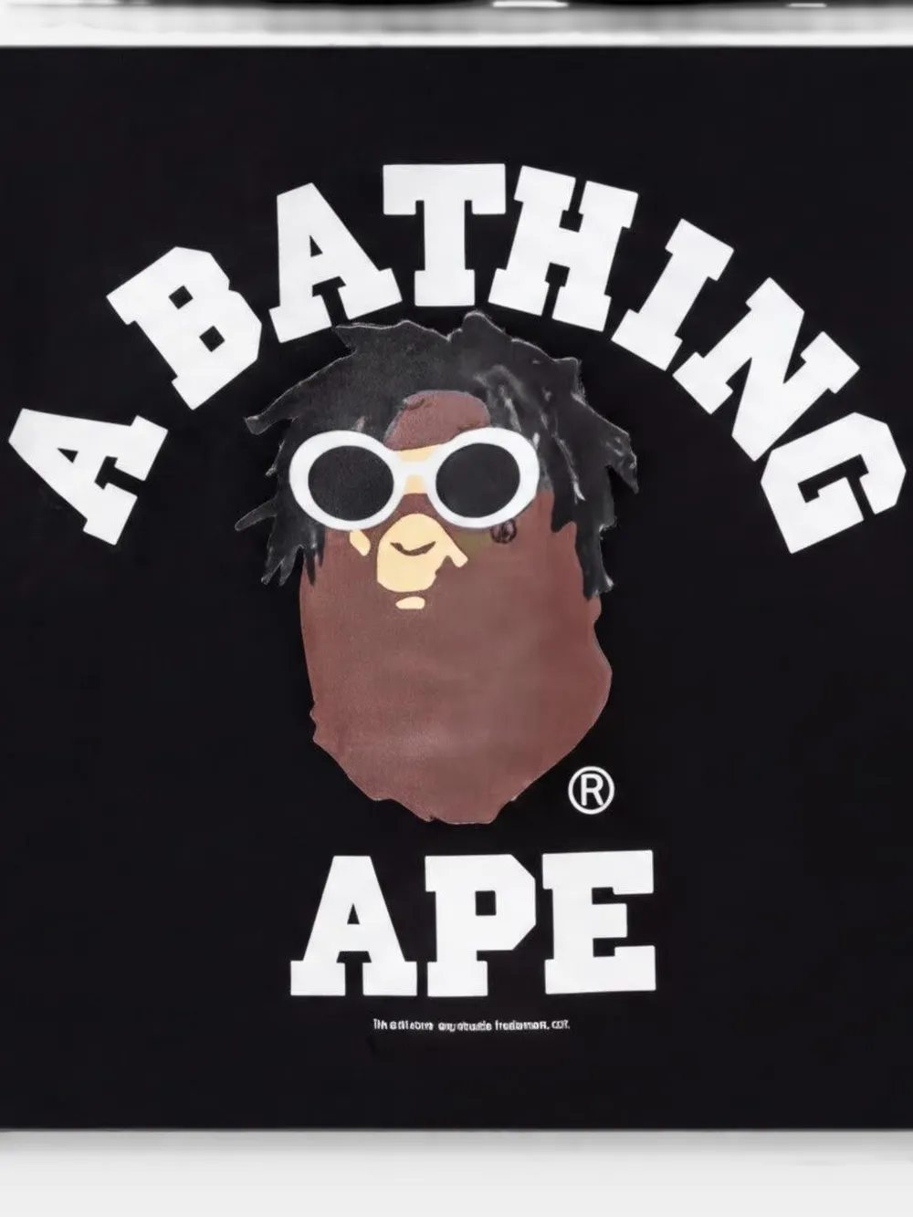 A BATHING APE long-sleeve sweatshirt Zwart