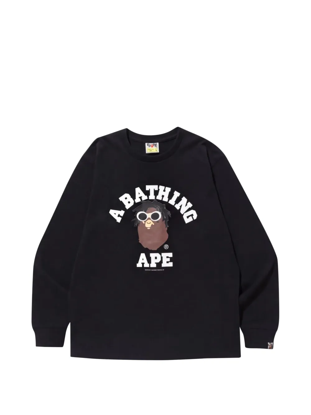 A BATHING APE long-sleeve sweatshirt Zwart