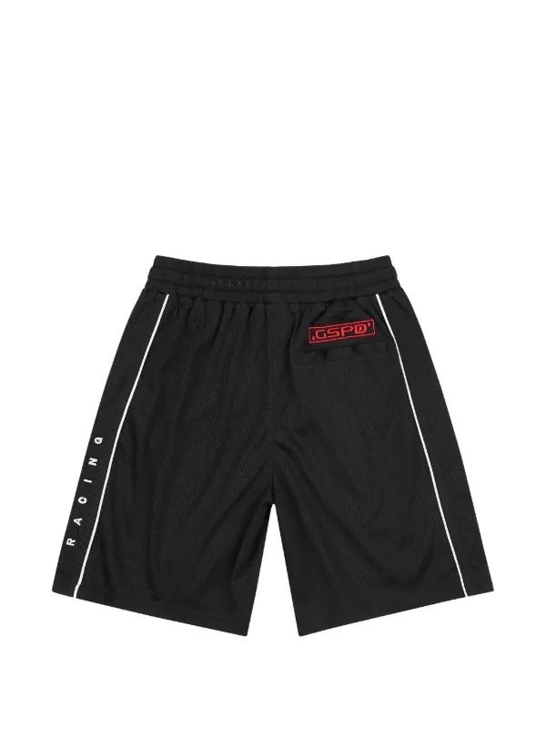 GODSPEED ロゴパッチ メッシュ ショートパンツ | ブラック | FARFETCH JP