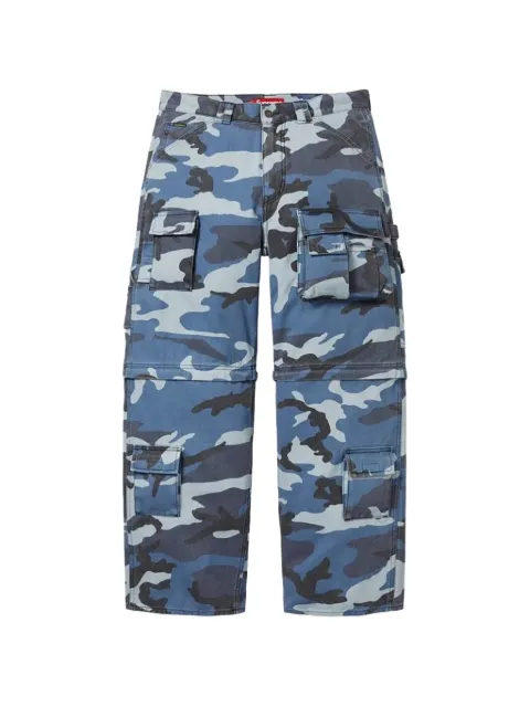 Supreme camouflage zip-off utility trousers