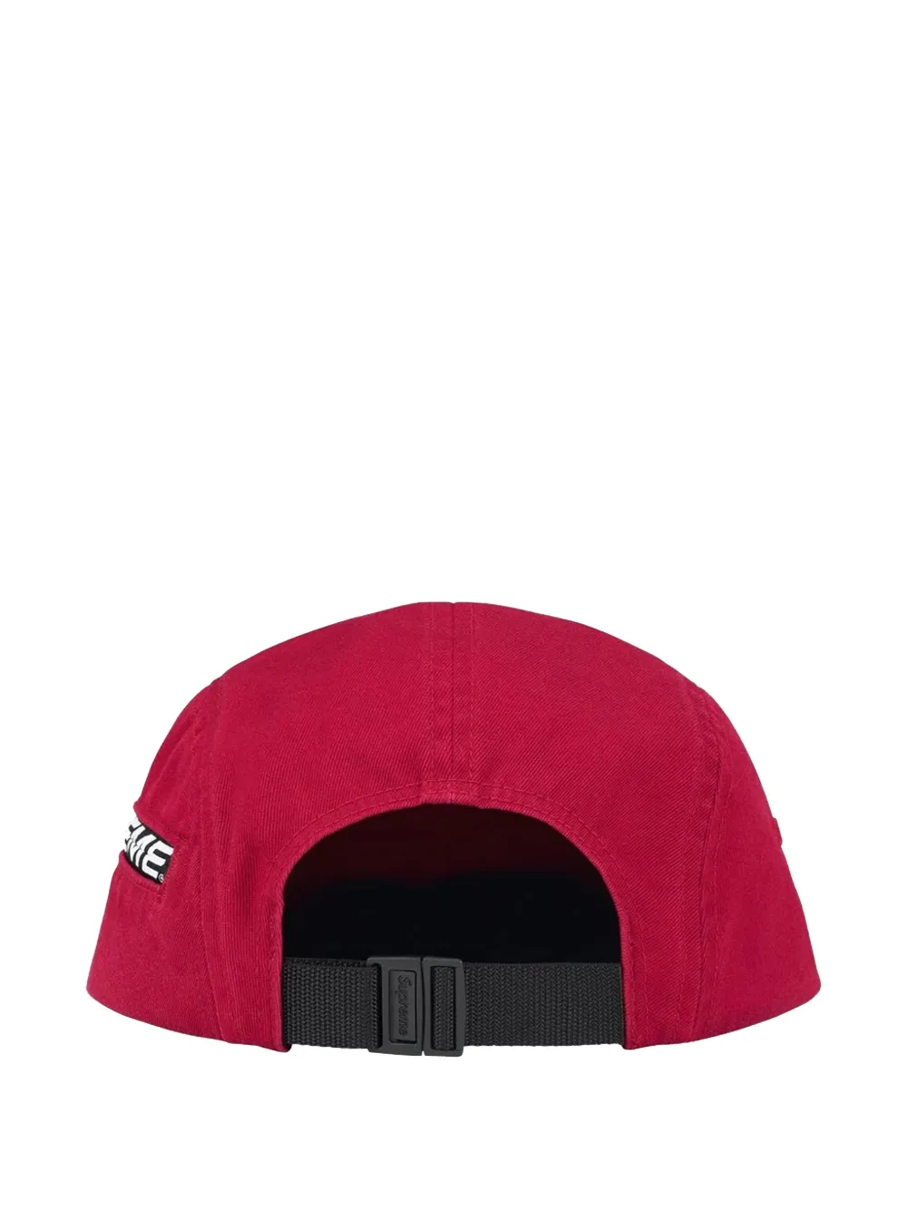 Supreme zip-detail baseball cap - Rot