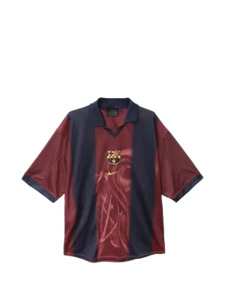 Travis Scott x Nike FC Barcelona 'Home Skeleton' Tシャツ | レッド