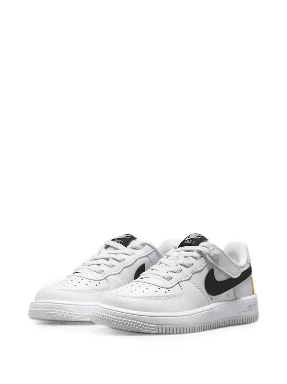 Nike Kids Air Force 1 Low LV8 EasyOn Sneakers - Weiß