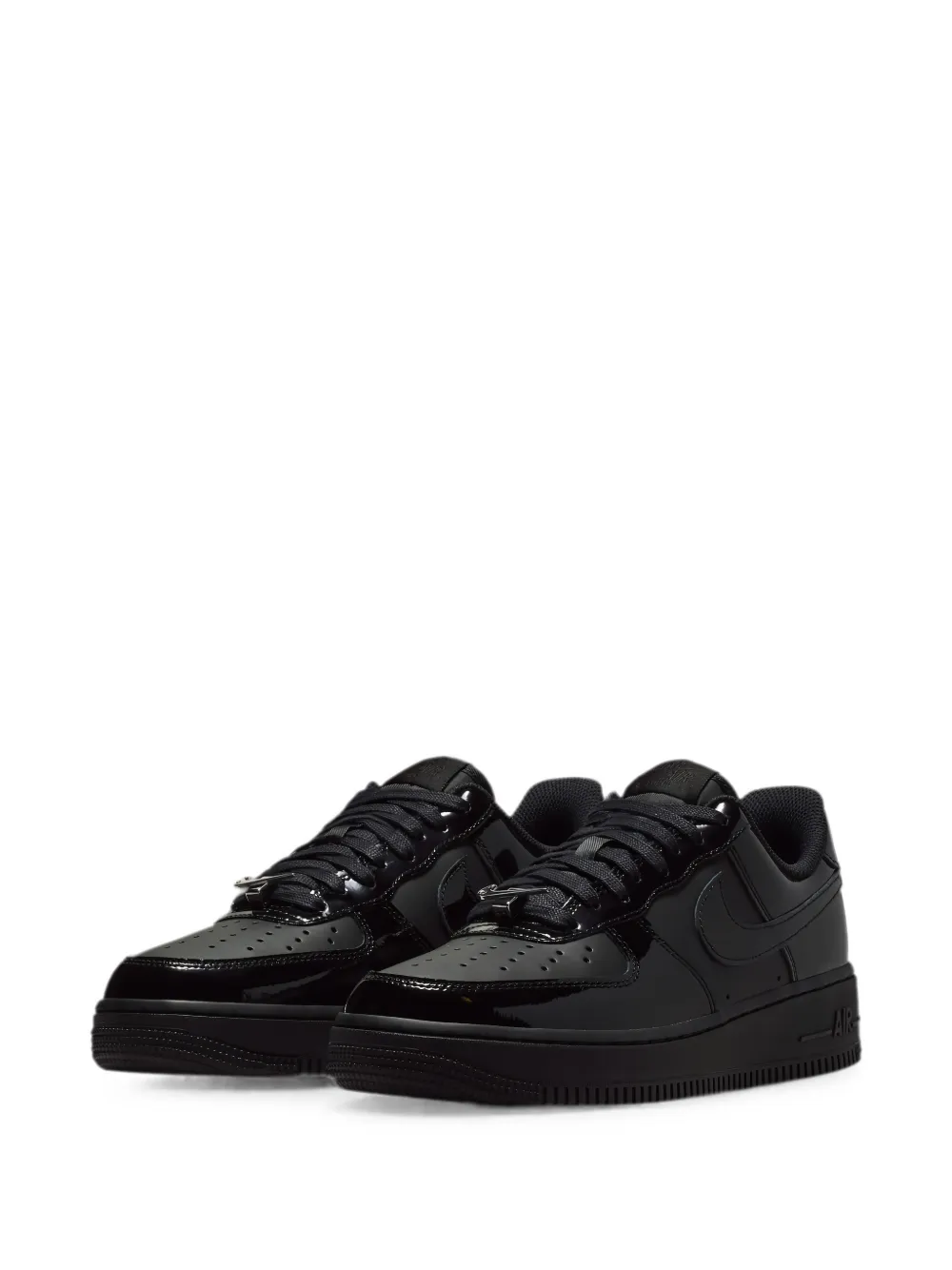 Nike Air Force 1 '07 lakleren sneakers Zwart
