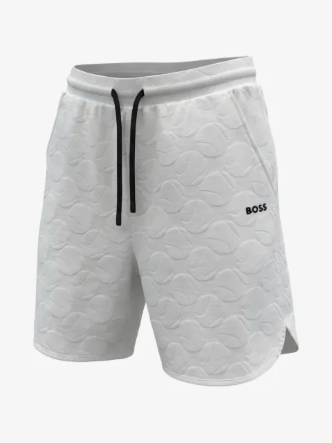 BOSS JT Member jacquard-pattern shorts